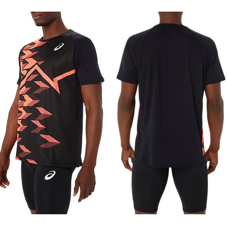 ASICS（アシックス） 半袖 Tシャツ メンズ asics TRACKELITE クール