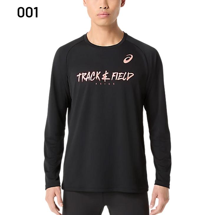 ASICS（アシックス） 長袖 Tシャツ メンズ トラックグラフィック長袖