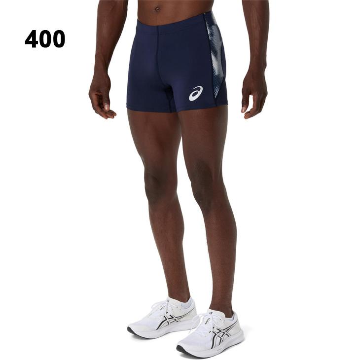 アシックス メンズ 陸上競技 asics トラックグラフィックショートタイツ 吸汗速乾 ドライ ストレッチ 陸上スパッツ トラック競技 練習 部活 /2091A830 | ASICS | 03