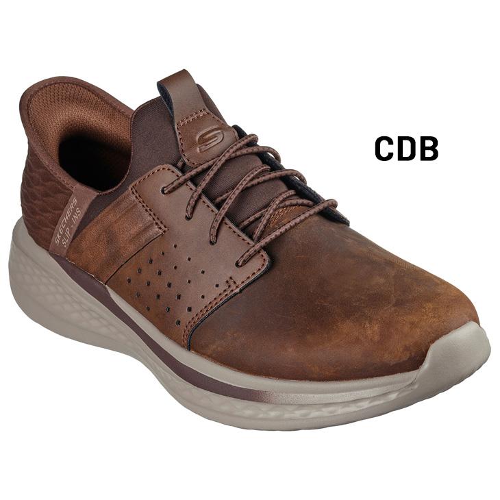 SKECHERS（スケッチャーズ） スリップインズ メンズ ウォーキングシューズ スニーカー SKECHERS RF SLADE ...