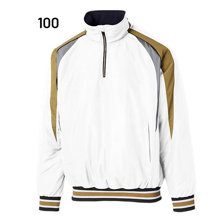 アシックス asics VジャンLS メンズ レディース 野球ウェア ユニセックス 長袖 アウター 中わた入り ブランド スポーツウェア 秋 冬 ベースボール /2121A372 | ASICS | 01