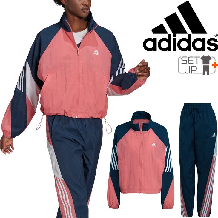 ウィンドブレーカー 上下セット レディース セットアップ アディダス Adidas W Gametime ウーブン トラックスーツ スポーツウェア ジャケット Gl9464 Apworld 通販 Paypayモール