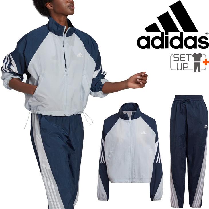 ウィンドブレーカー 上下セット レディース セットアップ アディダス Adidas W Gametime ウーブン トラックスーツ スポーツウェア ジャケット Gl9479 Apworld 通販 Paypayモール