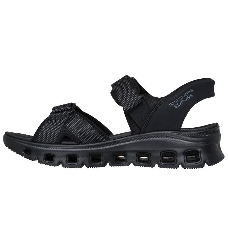 【マナブ①】Ｌサイズ SKECHERS（スケッチャーズ） スリップインズ ストラップサンダル