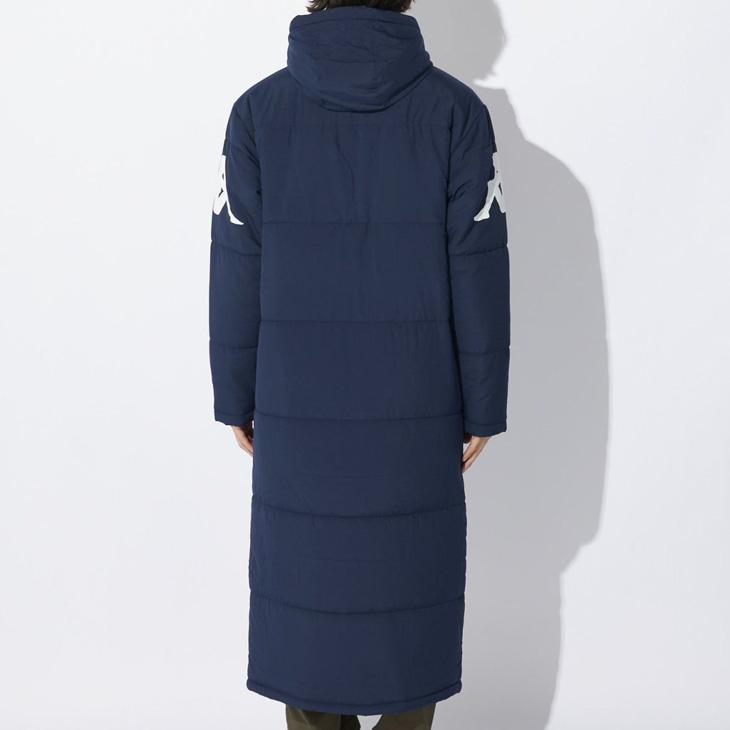 ハロページ 楽天市場】カッパ kappa ベンチコート ロングコート 中綿 サッカー