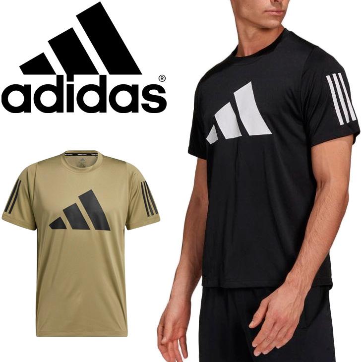 ブランド雑貨総合 半袖 Tシャツ メンズ アディダス Adidas M Freelift 3 Bar Logo Tee トレーニング ジム スポーツ ウェア 男性 ビッグロゴ トップス 取寄