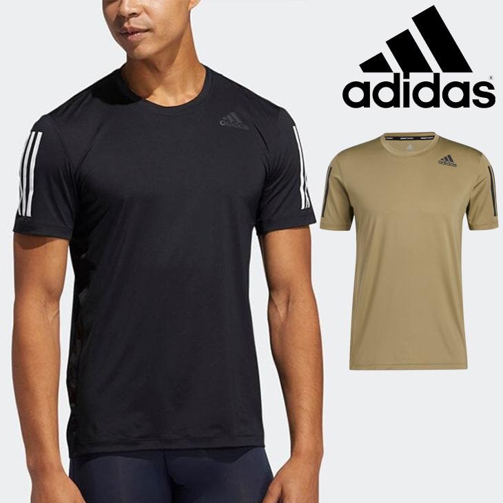 半袖 Tシャツ メンズ アディダス Adidas テックフィット 3ストライプス フィッティド 3st スポーツウェア トレーニング ジム クルーネック 男性 取寄 Apworld 通販 Yahoo ショッピング