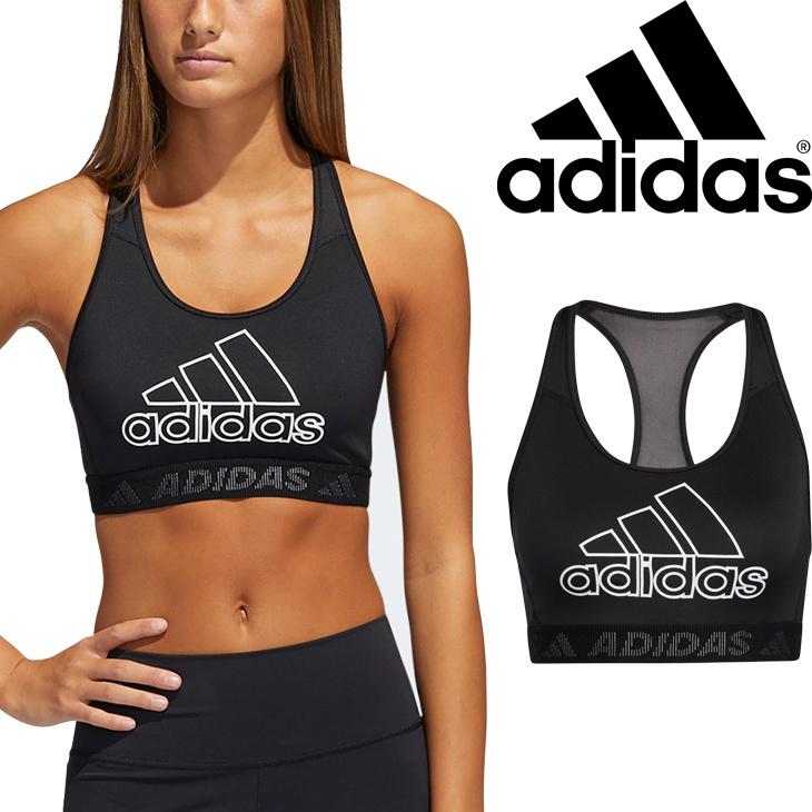 スポーツブラ レディース アンダーウェア アディダス Adidas ミディアムサポート ブラトップ スポブラ Gl0579 返品不可 0qpd Gl0579 Apworld 通販 Yahoo ショッピング
