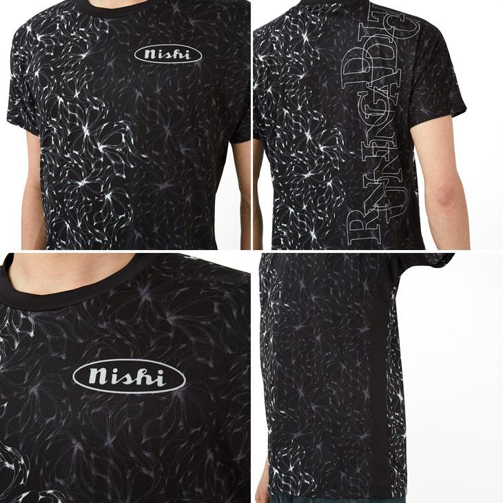 ニシ・スポーツ 半袖 Tシャツ ニシ NISHI プリントT スリム 陸上 ニシ・スポーツ 半袖 Tシャツ ニシ NISHI プリントT スリム 陸上