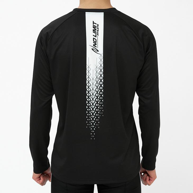 ニシ・スポーツ 長袖シャツ NISHI 陸上競技 スリムシルエット 吸汗速乾