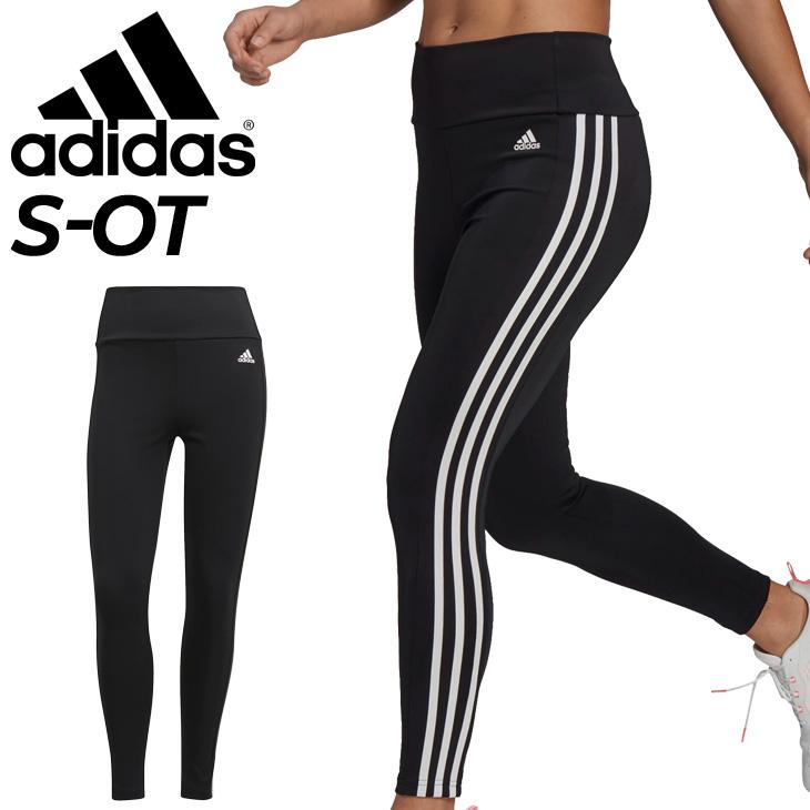 スポーツタイツ レギンス レディース アディダス Adidas 3ストライプス 3 4 タイツ トレーニング フィットネス ヨガ スポーツウェア 女性 ボトムス Apworld 通販 Yahoo ショッピング