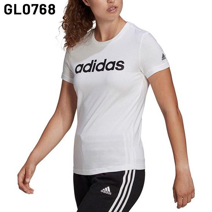アディダス　トレーニングシャツ　レディース adidas アディダス 半袖 Tシャツ レディース エッセンシャルズ