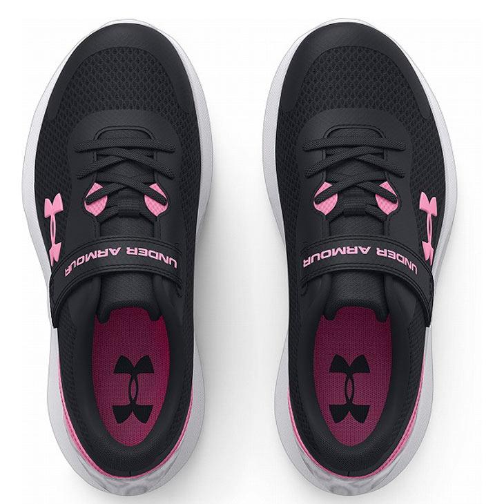 キッズ ランニングシューズ アンダーアーマー 子供靴 16.5-22.0cm D幅相当 UNDER ARMOUR 子ども 女の子 スニーカー 小学生 女児 UAサージ3 AC くつ /3025014- :3025014-:APWORLD 通販 女の子 女児 スニーカー 22.0 cm