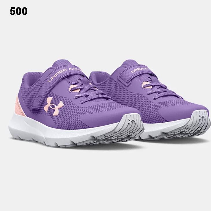 キッズ ランニングシューズ アンダーアーマー 子供靴 16 5 22 0cm D幅相当 Under Armour 子ども 女の子 スニーカー 小学生 女児 Uaサージ3 Ac くつ Apworld 通販 Paypayモール