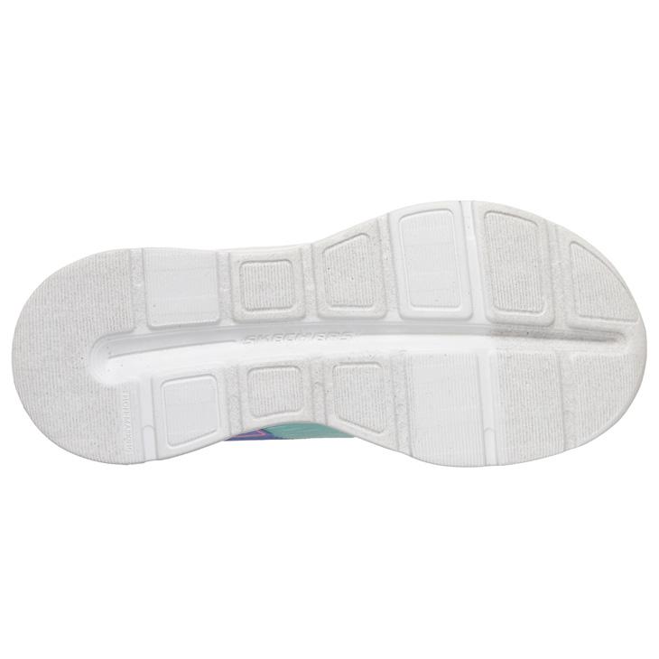 スケッチャーズ 光る靴 LED キッズ ジュニア スニーカー 女の子 SKECHERS Sライツ GLIDE-STEP LIGHTS 子供靴 16.5-23cm ゴム紐 面ファスナー 女児 /303730Lの画像