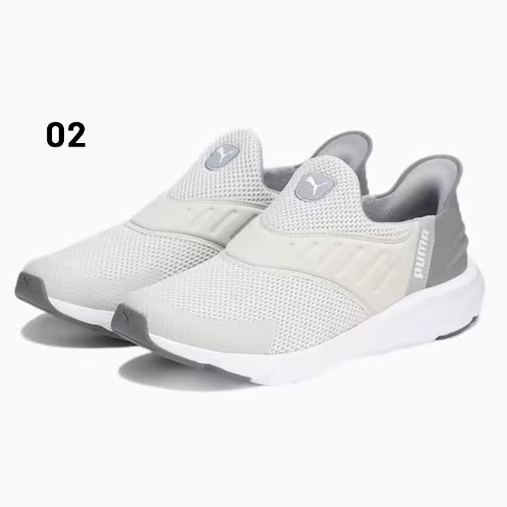 プーマ 手を使わずサッと履ける メンズ レディース スリッポン スニーカー PUMA フレックス イーズイン ワイド ランニングシューズ ユニセックス /309902 | PUMA | 02