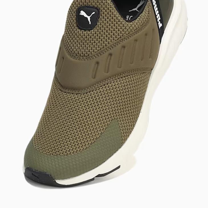 プーマ 手を使わずサッと履ける メンズ レディース スリッポン スニーカー PUMA フレックス イーズイン ワイド ランニングシューズ ユニセックス /309902 | PUMA | 09