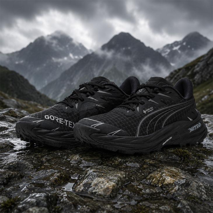 プーマ トレイルランニングシューズ メンズ PUMA ファスト トラック ニトロ 4 ゴアテックス 厚底 防水 防滑 クッション トレラン スニーカー /312136 | PUMA | 07
