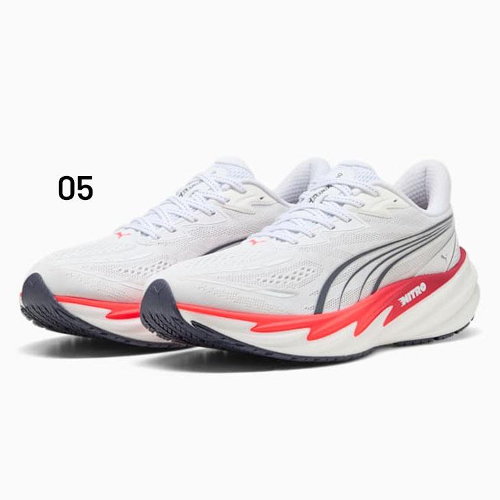 プーマ ランニングシューズ 2E相当 メンズ PUMA ヴェロシティ ニトロ 5 VELOCITY NITRO 5 軽量 高反発 クッション 通気性 ロードラン ジョギング /312944 | PUMA | 02