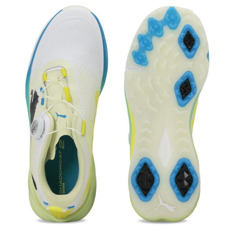 プーマ ゴルフシューズ メンズ 3E相当 スパイクレスシューズ PUMA GOLF シャドウキャットニトロ 2.0 ディスク 男性用 超軽量 防水メッシュ ゴルフ靴 /312991_6