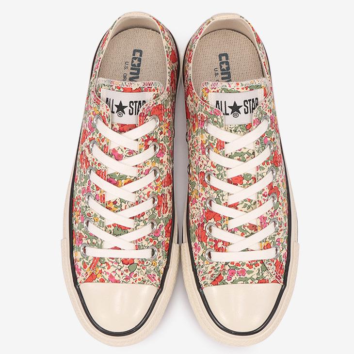 CONVERSE リバティフラワープリント スニーカー US 23.5 CONVERSE スニーカー レディース シューズ コンバース converse