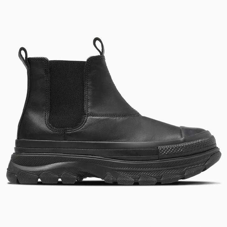 Converse 黒 サイドゴアブーツ 厚底　25cm CONVERSE コンバース サイドゴアブーツ 厚底 メンズ レディース