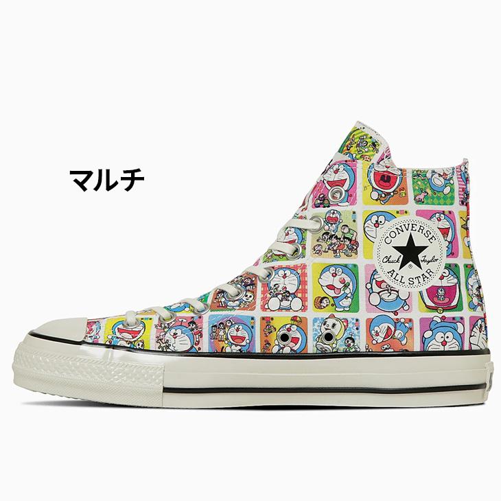 【新品未使用】コンバース✖️ドラえもん 24cm新品 CONVERSE スニーカー メンズ コンバース ドラえもん ジュニア