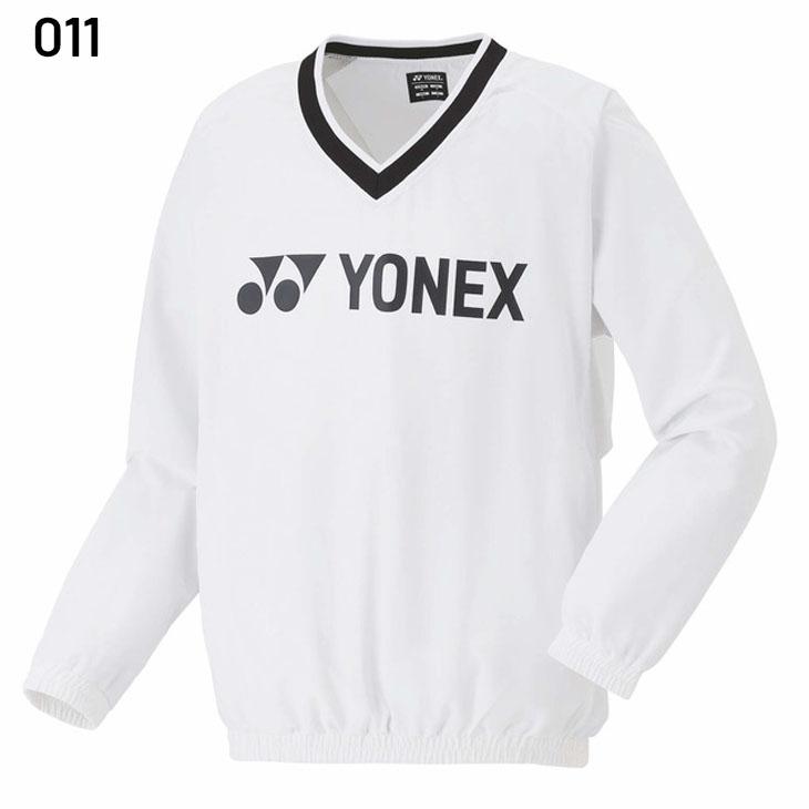 ヨネックス YONEX ユニ裏地付ブレーカー 長袖 メンズ レディース ウィンドブレーカー Vネック バドミントン テニス ソフトテニス スポーツウェア ウエア /32033｜apworld｜02