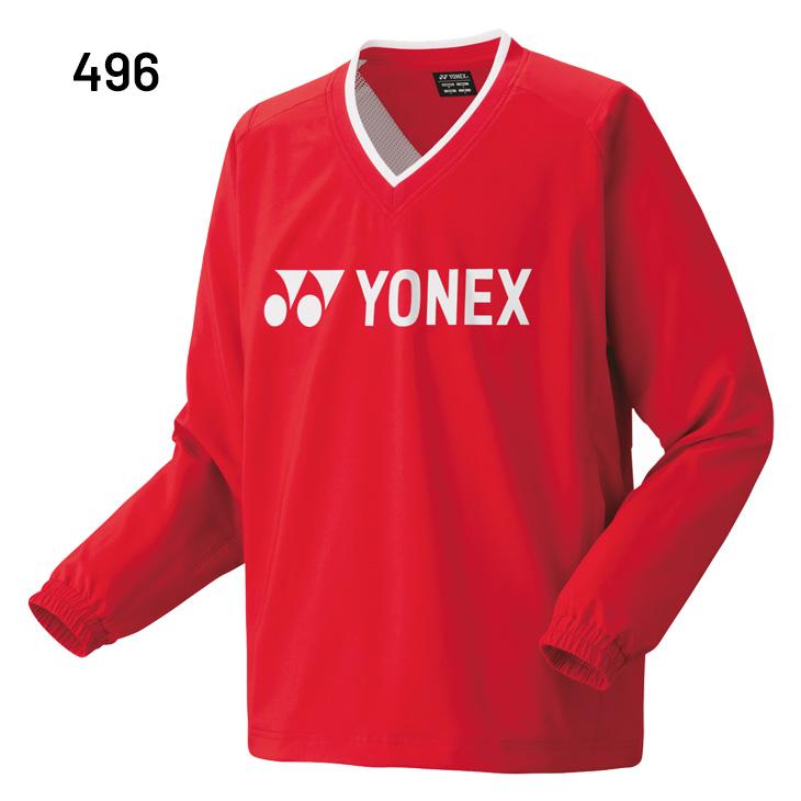 YONEX（ヨネックス） ユニ裏地付Vブレーカー メンズ レディース 長袖