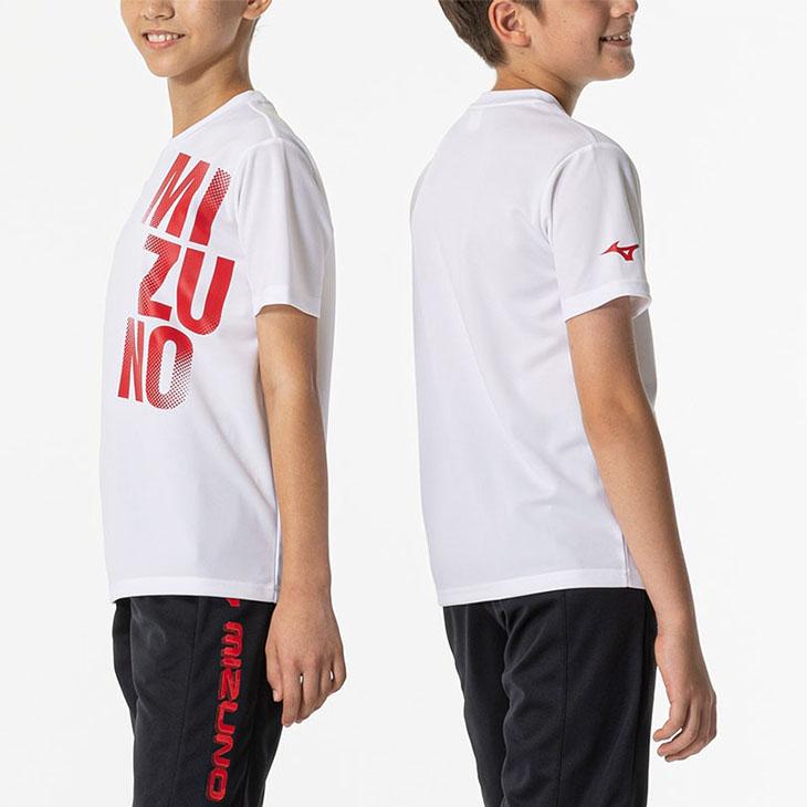 ミズノ 半袖 Tシャツ キッズ ジュニア mizuno GACHI Tシャツ 130-160cm 子供服 キッズウェア トレーニング スポーツウェア 防汚加工 吸汗速乾 /32JAB423｜apworld｜08