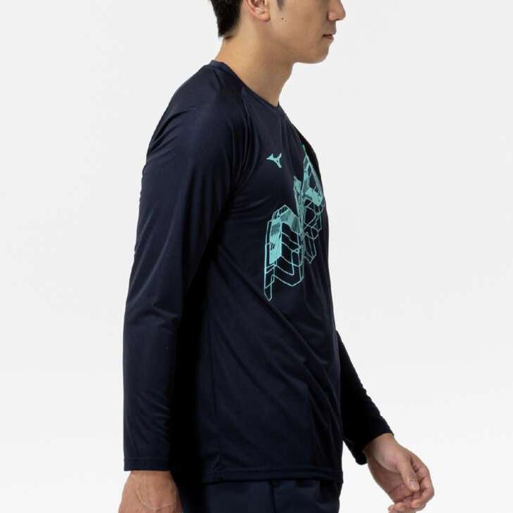 長袖Tシャツ 楽天市場】ロンT 長袖Tシャツ メンズ ミズノ ブランド ドライ 速乾