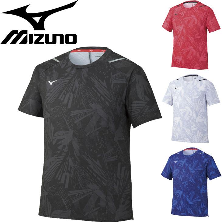 半袖 Tシャツ メンズ ミズノ mizuno ドライエアロフローTEE/スポーツウェア 通気性 放熱性 機能性ウェア トレーニング 男性