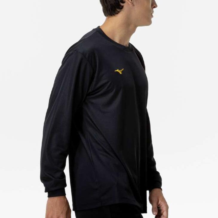 MIZUNO（ミズノ） 長袖 Tシャツ メンズ ナビドライ Tシャツ 丸首
