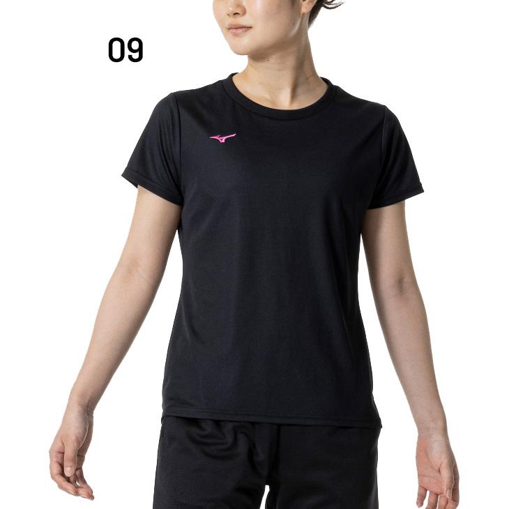 MIZUNO（ミズノ） 半袖シャツ レディース ナビドライ Tシャツ 丸首