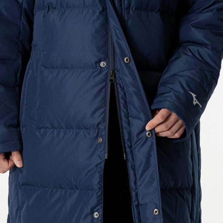 ミズノ ダウンコート メンズ ユニセックス mizuno ロングコート 防寒