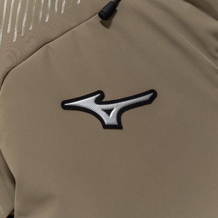 ミズノ 中綿コート 長袖 メンズ ユニセックス mizuno テックフィル ブレスサーモ インサレーテッドコート 保温 防寒用 中わた入り /32MEC538【ギフト不可】の画像