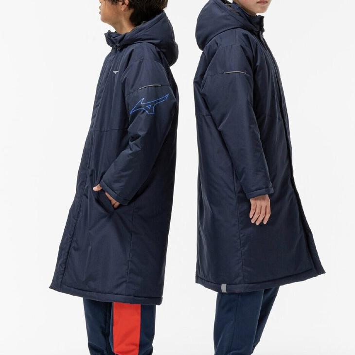 MIZUNO アウター　ベンチコート　キッズ 130 新品タグ付 IFME（イフミー） ミズノ 中綿コート キッズ ジュニア mizuno 130