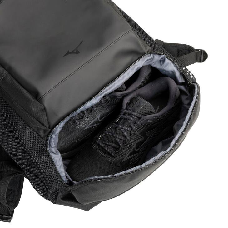Mizuno スキーバッグ 80L ブラック　大容量バックバック　お値下げ中 MIZUNO（ミズノ） リュックサック 約40L メンズ レディース バッグ