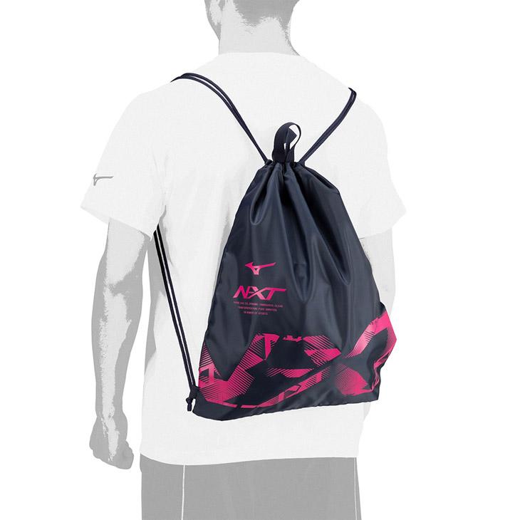 MIZUNO（ミズノ） N-XT ナップサック ジムサック バッグ サブバッグ