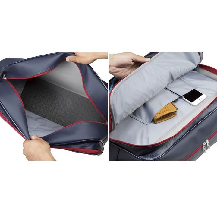 ショルダーバッグ メンズ レディース ミズノ mizuno N-XT エナメルバッグ Lサイズ 約10L/スポーツバッグ 斜めがけ ビッグロゴ ジム/33JS9002 | MIZUNO | 03