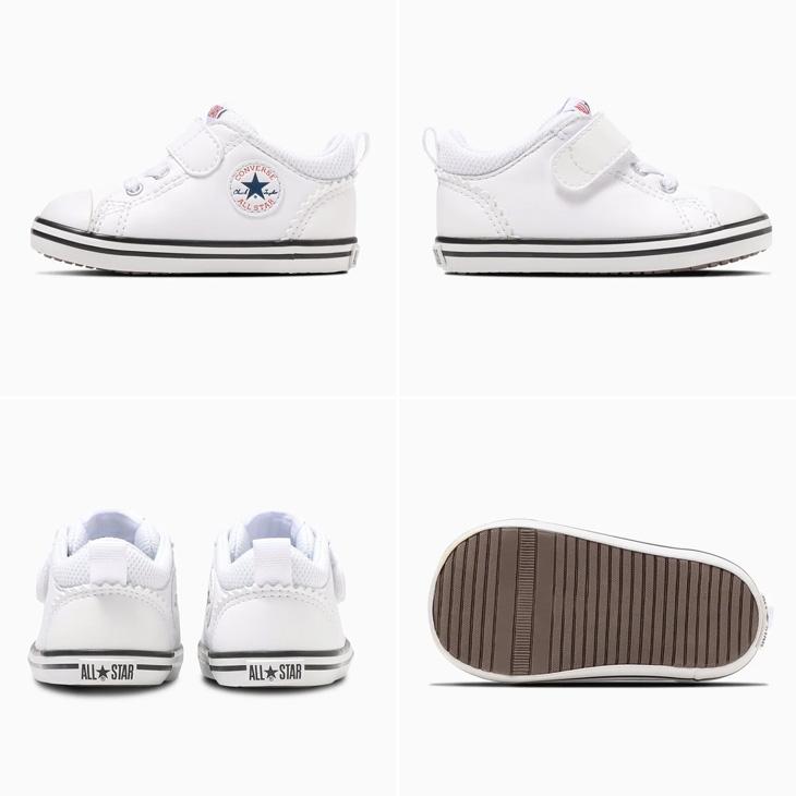 コンバース ベビーシューズ キッズ スニーカー CONVERSE BABY ミニ オールスター N V-1 ギフトボックス仕様 ベビー靴 12-15cm 子供靴 合皮 合成皮革 /3730306｜apworld｜03