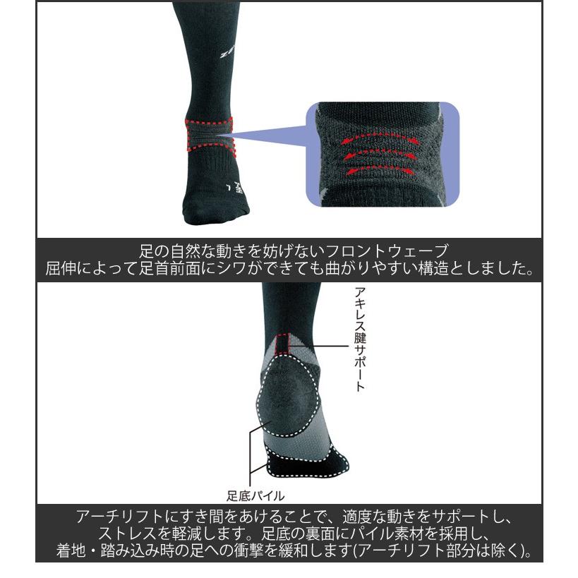 ザムストZAMST機能性ソックス