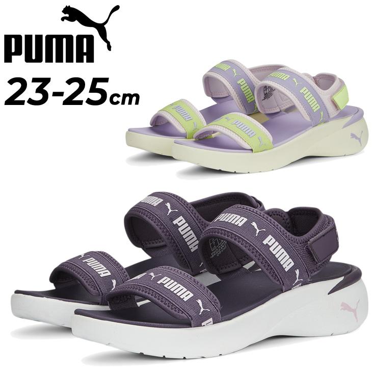 Puma バレエシューズ ストラップ付き ホワイト PUMA 8月上旬入荷予約商品 プーマ レディース ソフトライド