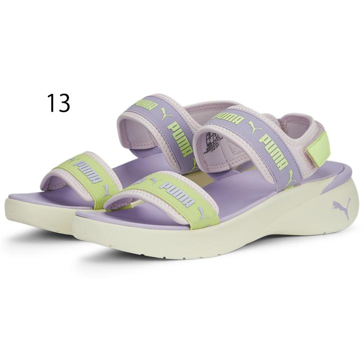 Puma ストラップ付きバレエシューズ シルバー PUMA｜プーマ