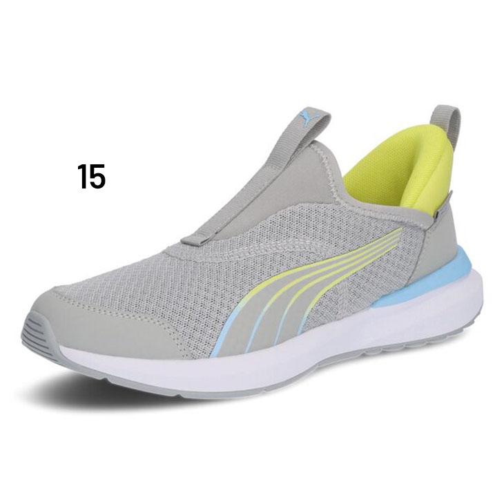 【新品未使用】PUMA　スニーカー　25cm PUMA（プーマ） ジュニアシューズ 22-25cm スニーカー 子供靴 手を使わ