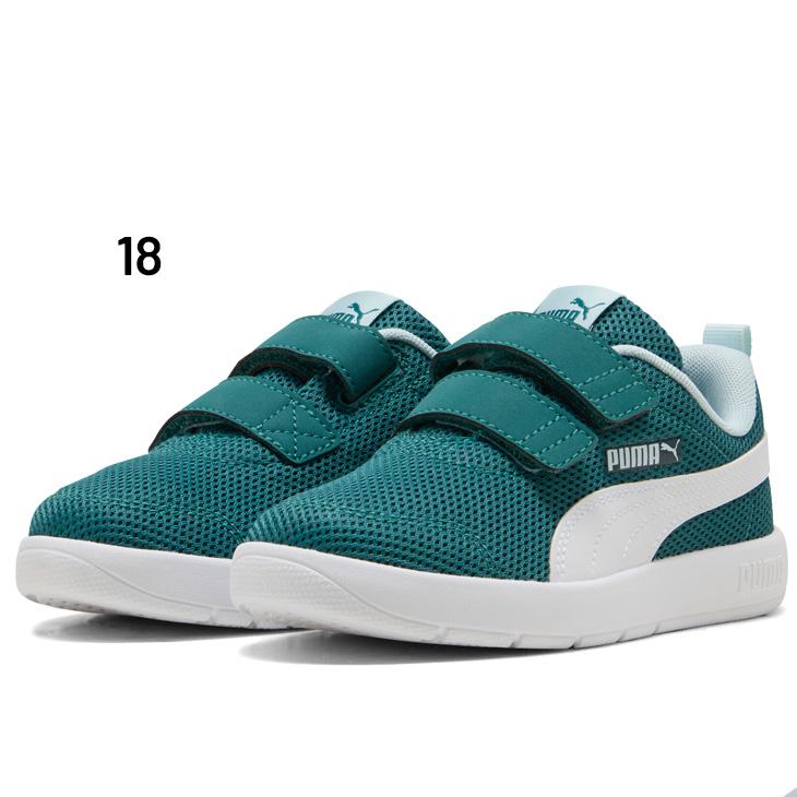 PUMA kidsシューズ/スニーカー　18㎝ PUMA（プーマ） キッズ スニーカー ジュニアシューズ コートフレックス