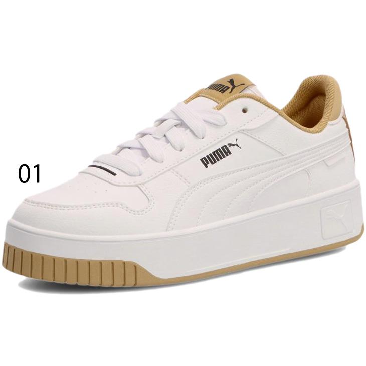 レディー　PUMA PUMA プーマ レディース 厚底 スニーカー キャリーナ ストリート