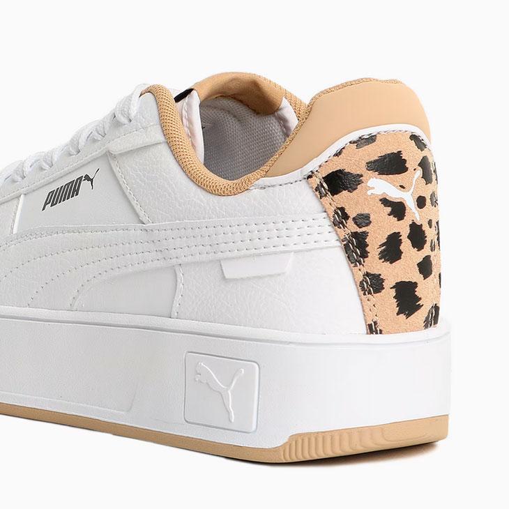 【専用出品】プーマ PUMA キャリーナ ストリート レオ24.0/25.0 PUMA 25%off ヒョウ柄 プーマ 厚底 レディース スニーカー