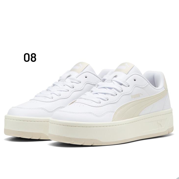 プーマ スニーカー レディースシューズ PUMA コート ラリー スカイ｜厚底スニーカー ローカット コートスタイル ひも靴 ブランド レディーススニーカー /400368 | PUMA | 04
