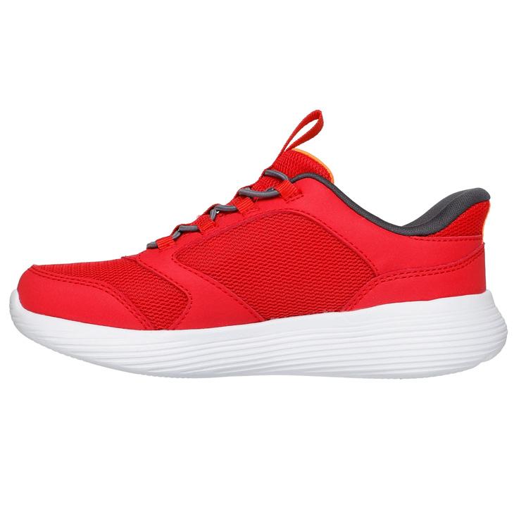 SKECHERS スリップインズ 22cm　通学　赤　軽量　人気　新品 SKECHERS（スケッチャーズ） スリップインズ キッズ ジュニア